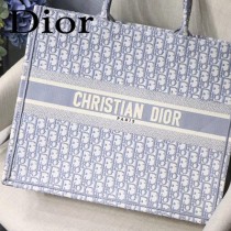 Dior迪奧-01  原版皮大號Book Tote 購物袋
