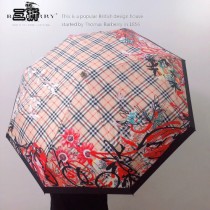 巴寶莉 BURBERRY  專櫃夏季新款 全自動折疊晴雨傘