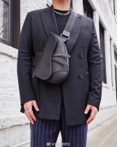 DIOR迪奧原版皮Pre-Fall 早春系列全皮saddle馬鞍包-01