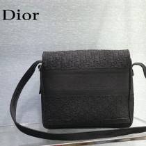 DIOR Camp新款迪奧oblique復古印花圖案郵差包