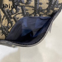 DIOR 新款CD老花手機包Oblique老花小方包