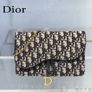 Dior 5620 原版皮老花系列鏈條包