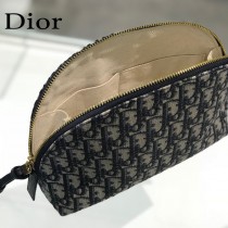 9207 Dior 新款原版皮化妝包