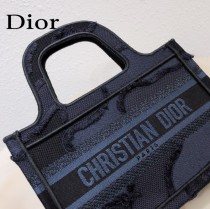 DIOR 新款 迷彩小流蘇mini購物袋