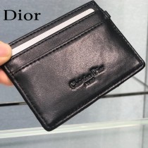 0126-06  Dior LADY DIOR 平蓋卡夾革藤格紋漆皮 原版皮