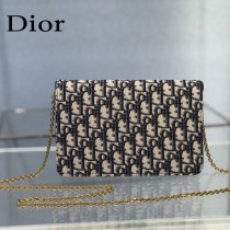 Dior 5620 原版皮老花系列鏈條包