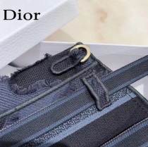 DIOR 新款原版皮 老花字母馬鞍腰包
