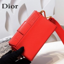 DIOR 新款原版皮30-01 Montaigne Mini Box盒子包