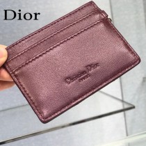 0126-08  Dior LADY DIOR 平蓋卡夾革藤格紋漆皮 原版皮