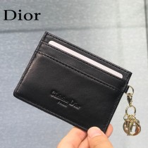 0126-06  Dior LADY DIOR 平蓋卡夾革藤格紋漆皮 原版皮