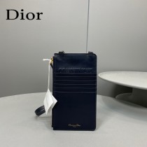 DIOR 新款CD老花手機包Oblique老花小方包