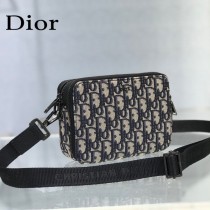 Dior homme老花相機包