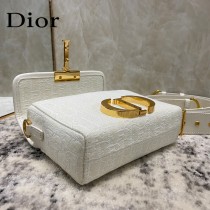 DIOR 新款原版皮30-02 Montaigne Mini Box盒子包