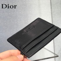 0126-06  Dior LADY DIOR 平蓋卡夾革藤格紋漆皮 原版皮
