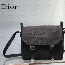 DIOR Camp新款迪奧oblique復古印花圖案郵差包