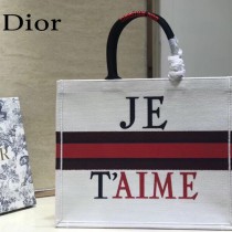 Dior 新色-七夕紅限定款 大號Book tote 購物袋