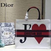 Dior 新色-七夕紅限定款 大號Book tote 購物袋