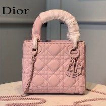 DIOR-02 新款 經典磨砂款戴妃包