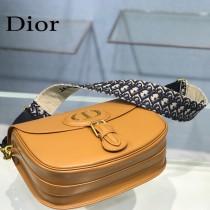 M9320-01  Dior bobby大號原版皮郵差包