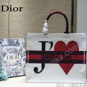 Dior 新色-七夕紅限定款 大號Book tote 購物袋