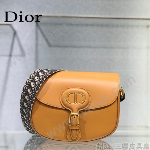 M9320-01  Dior bobby大號原版皮郵差包