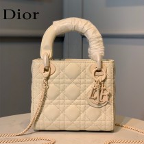 DIOR-01 新款 經典磨砂款戴妃包