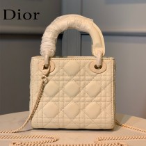 DIOR-01 新款 經典磨砂款戴妃包
