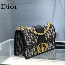 Dior 30 Montaigne 蒙田原版皮 鏈條斜挎包