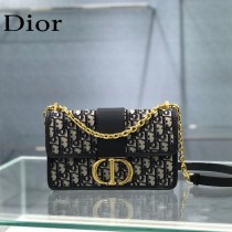 Dior 30 Montaigne 蒙田原版皮 鏈條斜挎包