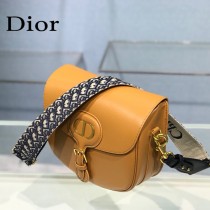 M9320-01  Dior bobby大號原版皮郵差包