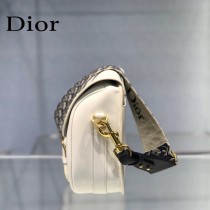 M9320-02  Dior bobby大號原版皮郵差包