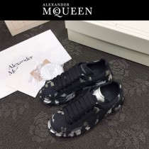 MQ麥昆-01  第三代原單正品ALEXANDER MQUEEN麥昆小白鞋情侶款塗鴉