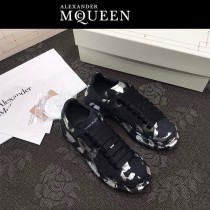 MQ麥昆-01  第三代原單正品ALEXANDER MQUEEN麥昆小白鞋情侶款塗鴉