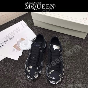MQ麥昆-01  第三代原單正品ALEXANDER MQUEEN麥昆小白鞋情侶款塗鴉