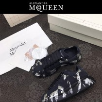 MQ麥昆-01  第三代原單正品ALEXANDER MQUEEN麥昆小白鞋情侶款塗鴉