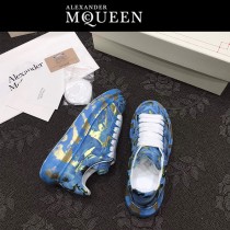 MQ麥昆-05  第三代原單正品ALEXANDER MQUEEN麥昆小白鞋情侶款塗鴉