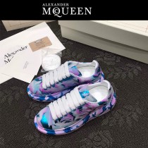 MQ麥昆-06  第三代原單正品ALEXANDER MQUEEN麥昆小白鞋情侶款塗鴉