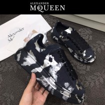 MQ麥昆-01  第三代原單正品ALEXANDER MQUEEN麥昆小白鞋情侶款塗鴉