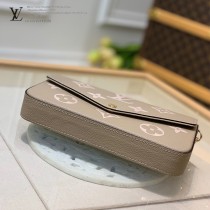 LV新款 M69977-01  Pochette Félicie 鏈條包三件套信封包