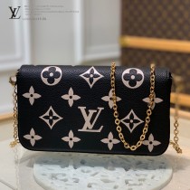 LV新款 M69977-02  Pochette Félicie 鏈條包三件套信封包