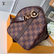 LV 41368 小號棋盤格原版皮新款Speedy枕頭包