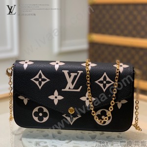 LV新款 M69977-02  Pochette Félicie 鏈條包三件套信封包