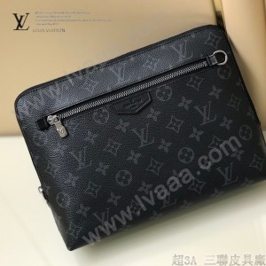 LV  M60417-02  原版皮 New Pouch 手拿包