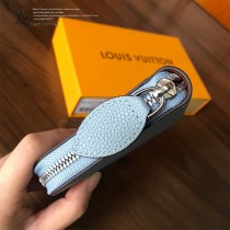 M61867-03  LV原單穿孔小牛皮Zippy錢夾