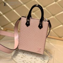 LV M69575-02 黑色水波紋原版皮 PETIT SAC PLAT 手袋