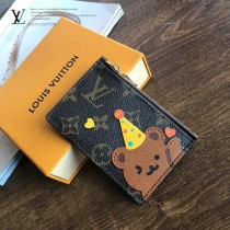 LV新款-01  LOUIS VUITTON 小熊卡包零錢包