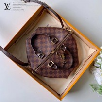 LV 41368 小號棋盤格原版皮新款Speedy枕頭包