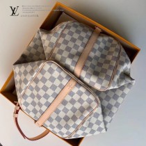 LV 41372 大號白格原版皮新款Speedy枕頭包