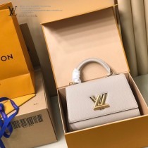 LV m57093 57090-03   原版皮 TWIST ONE HANDLE 小號手袋