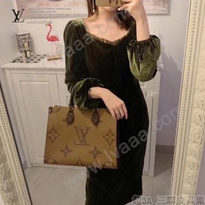 LV  M45039  原版皮 ONTHEGO購物袋